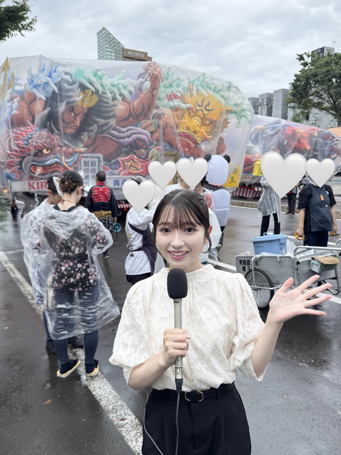昼ねぶた運行